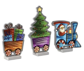 Infinity, Santa in Train 3pc