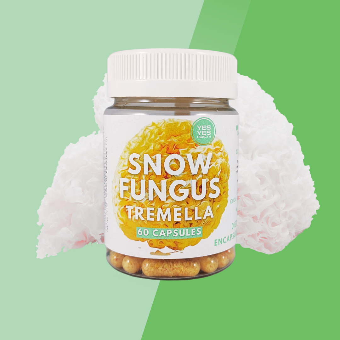 Tremella Snow Fungus Mushrooms 60 Caps