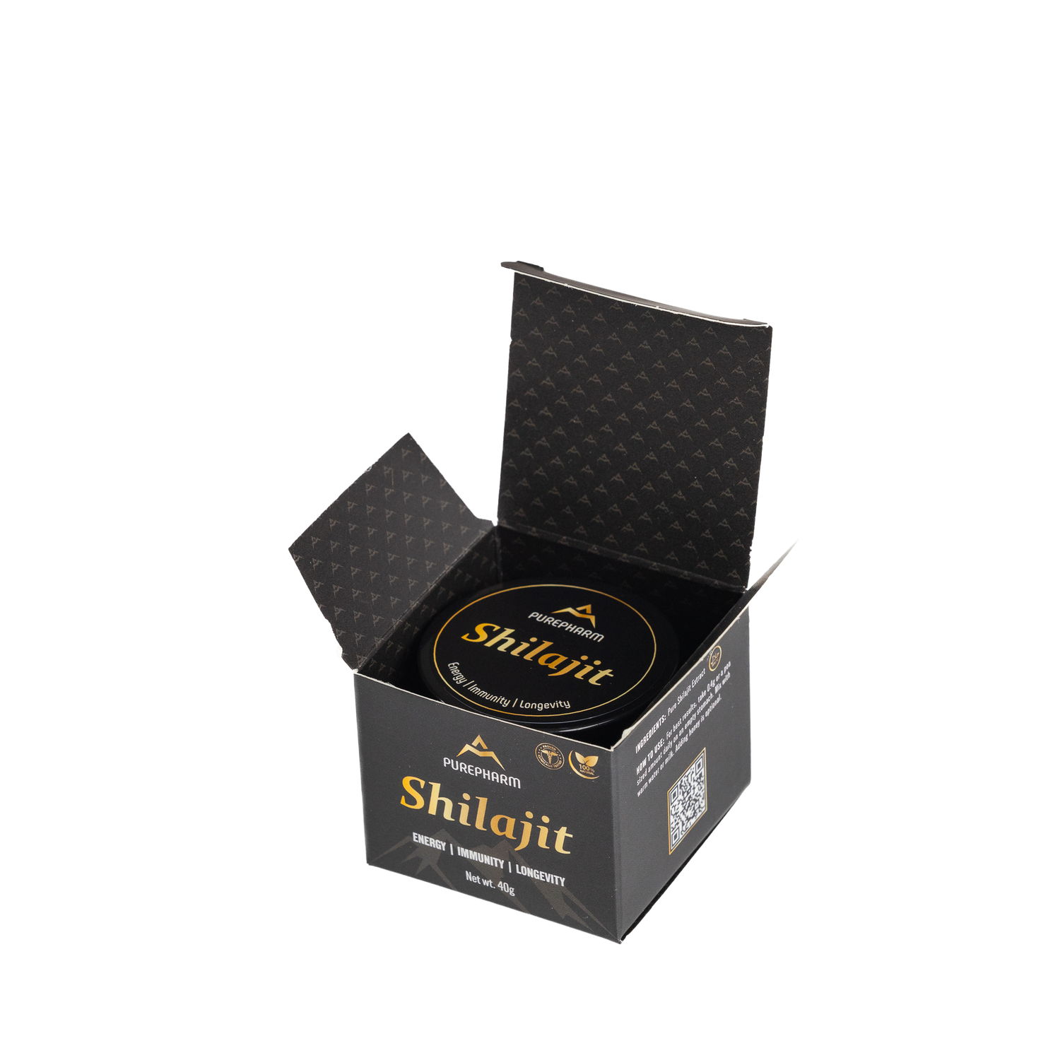 Shilajit 15g (37 Day Supply) | Authentic Himalayan Resin for Vitality