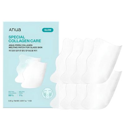 ANUA PDRN Collagen Melting Patch for Glass Skin 4ea