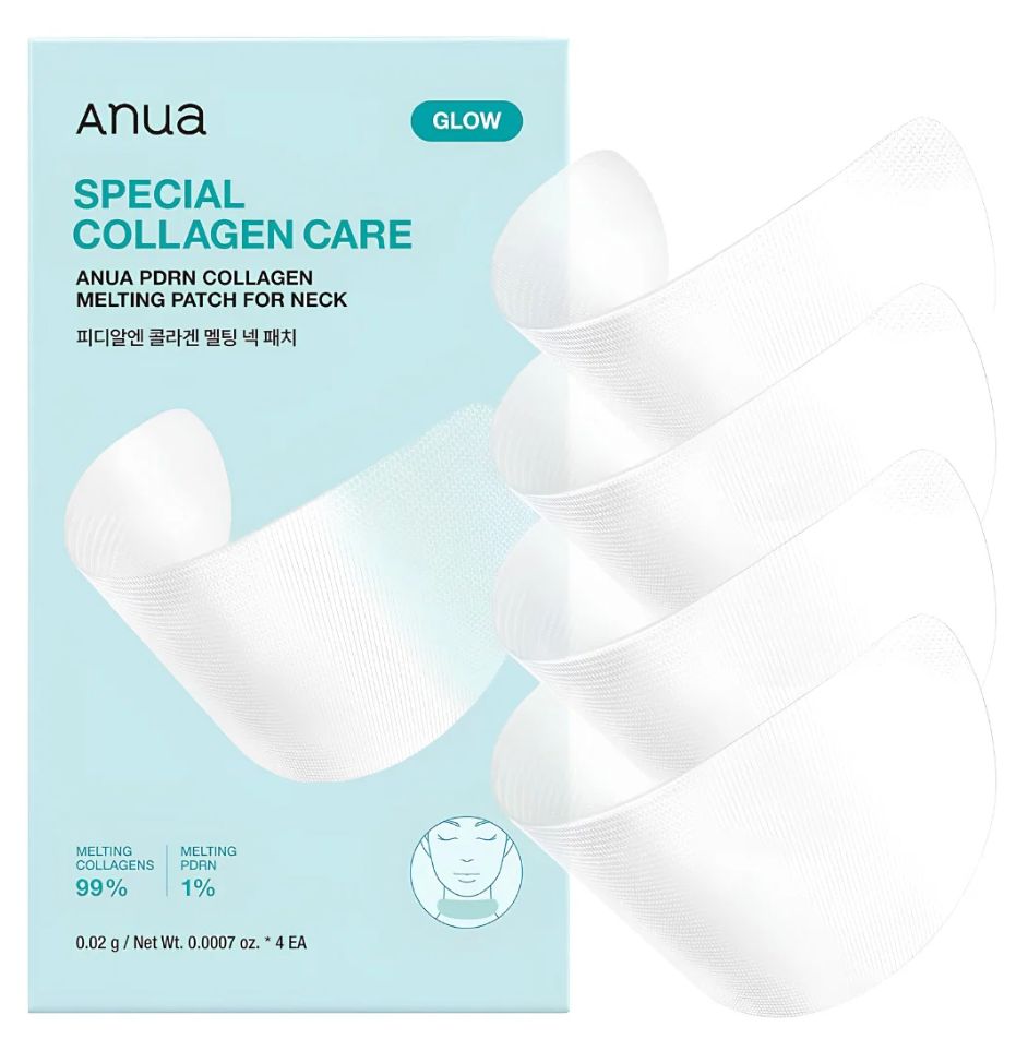ANUA PDRN Collagen Melting Patch for Neck 4ea