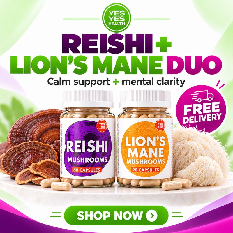Reishi + Lion’s Mane Duo
