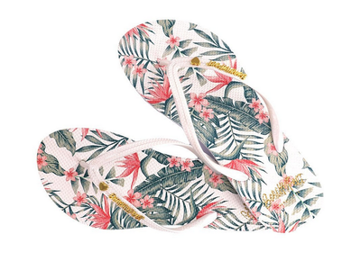 Slippers met vrolijke natuurdesign