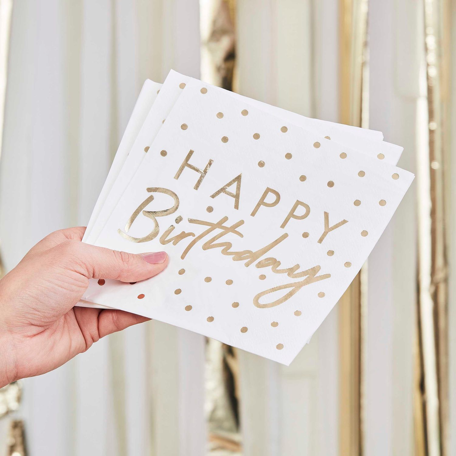 Servetten - Happy Birthday