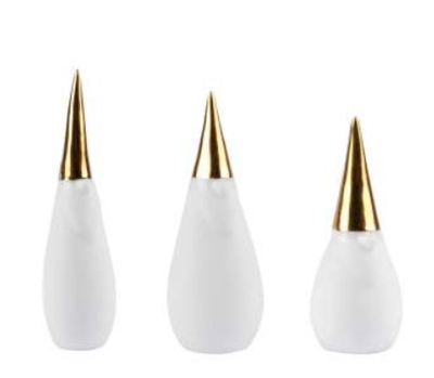 Santa gold (set van 3)