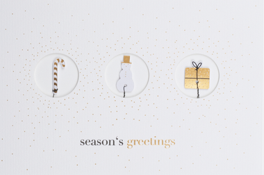 Kerstkaart : Season's greetings