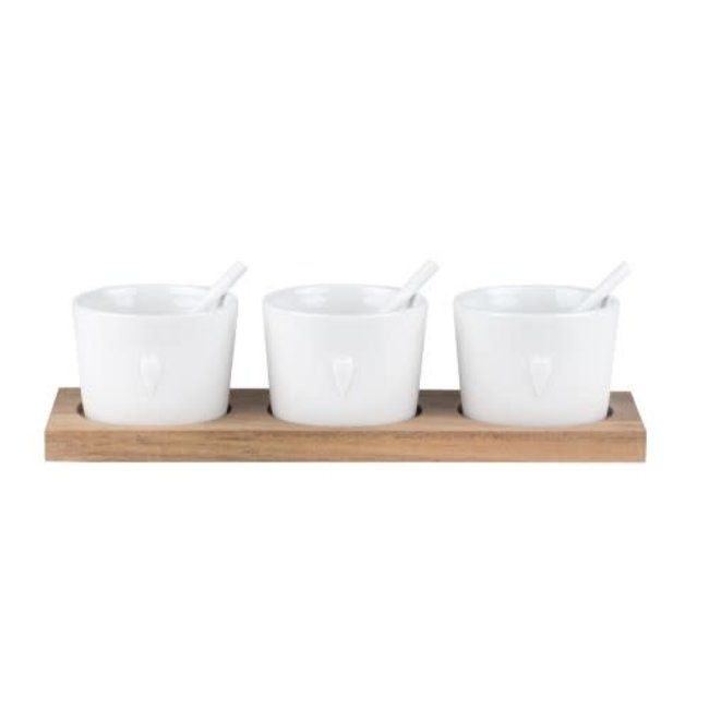 Served three ways