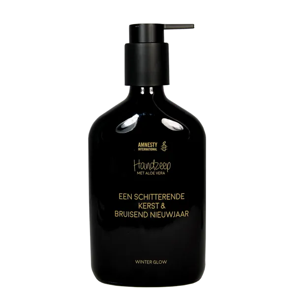 Handzeep : "Een schitterende kerst &amp; bruisend nieuwjaar"