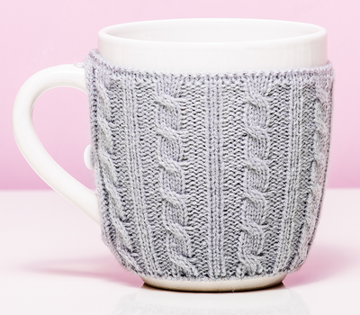 Mok met winters truitje