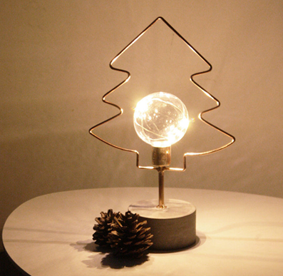 Kerstboompje met licht