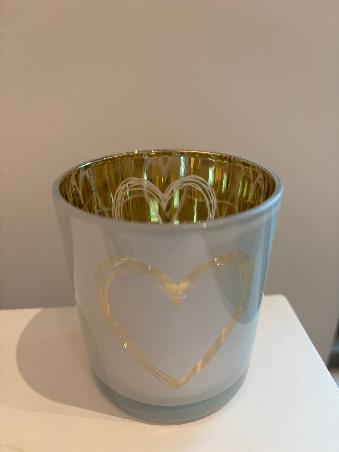 Theelichthouder 'hart'