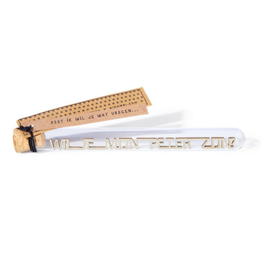 Buisje met een vraag