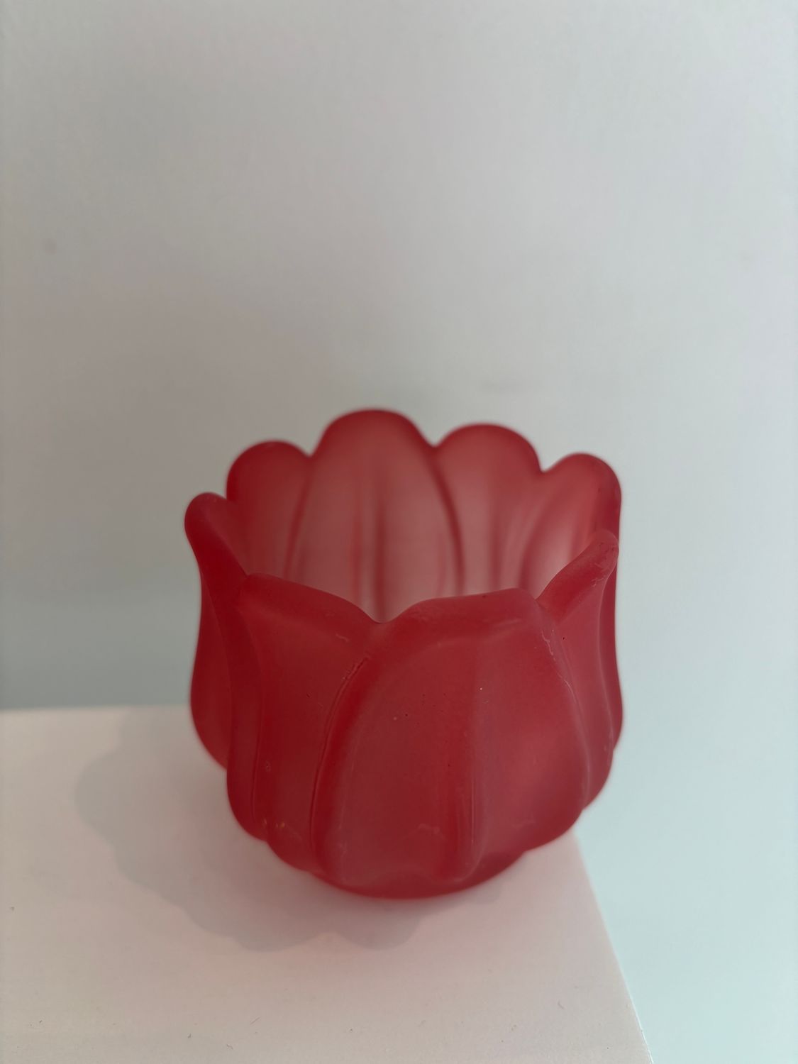 Theelichthouder tulp