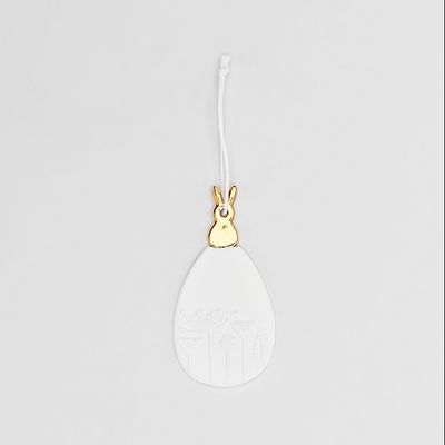 Paashanger met gouden accent