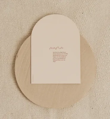 Ode (wenskaart) aan mama of papa