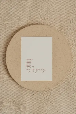 Woordkaart : "Zo graag"