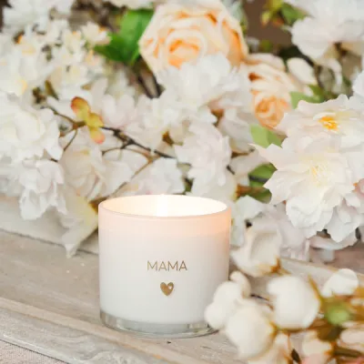 Geurkaars met wens-armband : ❤️Mama