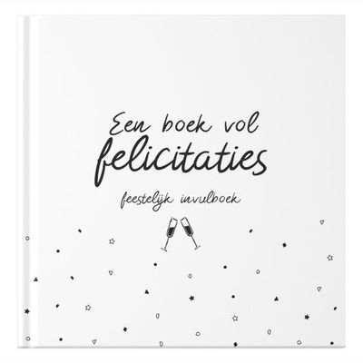 Felicitatieboek voor 30 pers.