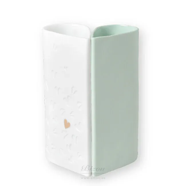 Liefdevol, origineel vaasje (uit 2 delen)