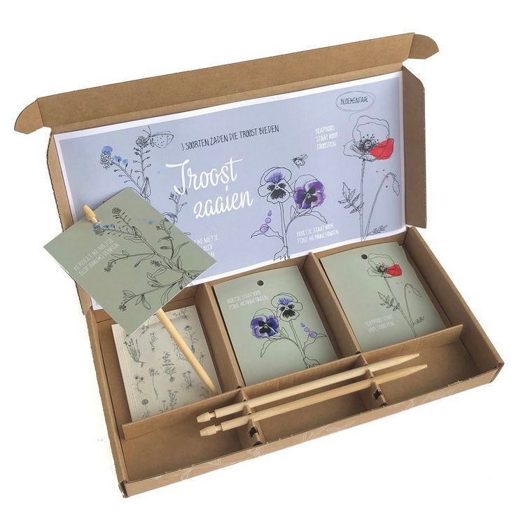 Cadeaudoosje : "Troost zaaien "