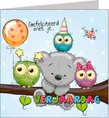 Gefeliciteerd met je verjaardag !