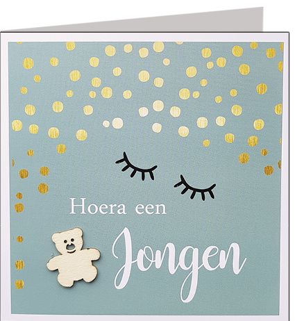 Hoera, een jongen !