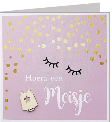 Hoera, een meisje. !
