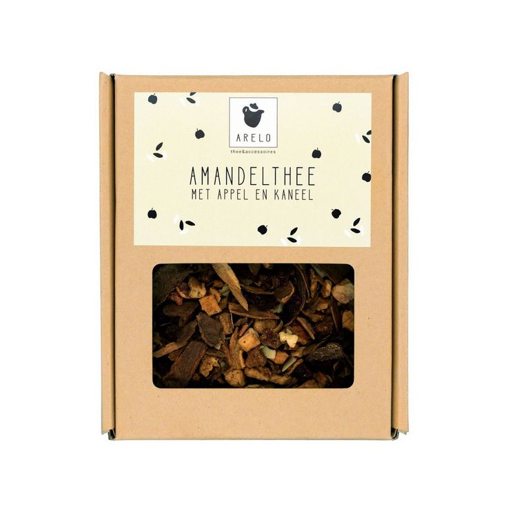 Amandelthee met appel en kaneel