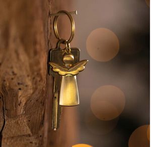 Sleutelhanger 'engel'