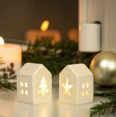 LED-mini huisje (3 varianten)