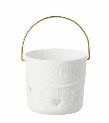 Theelicht lantaarntje : "Cozy christmas"