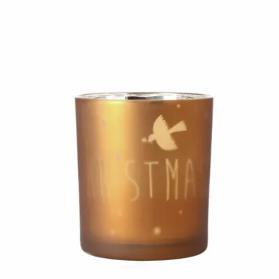 Theelichthouder : 'It's Christmas'