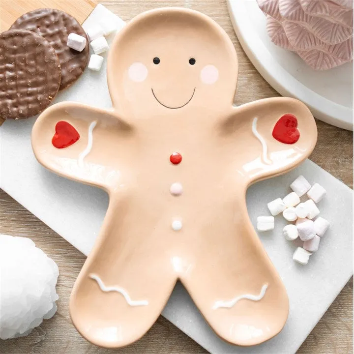 Gingerbread mannetje - serveerschaal