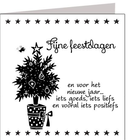 Wenskaart : 'boompje'