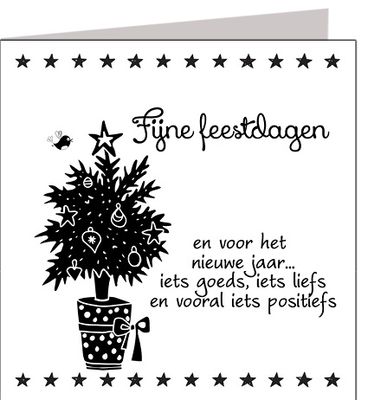 Wenskaart : 'boompje'