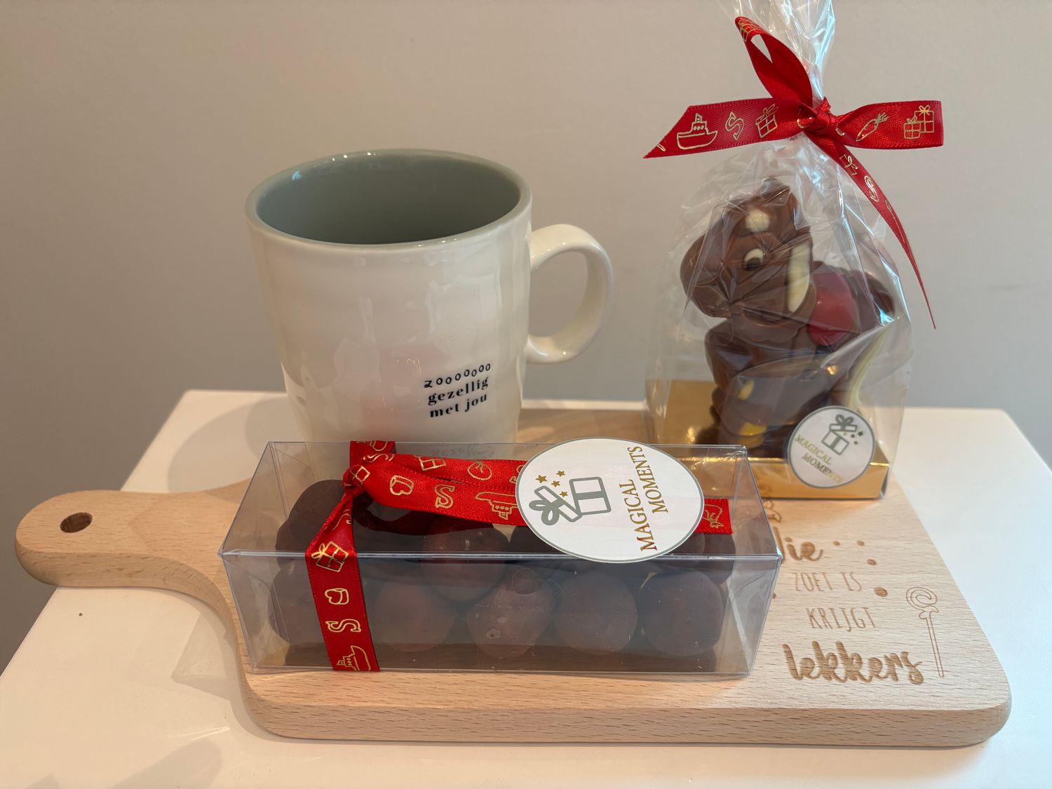 Plankje Sint : 'Zoooo gezellig'