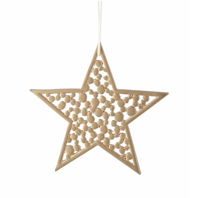 Boomhanger : 'golden star-sneeuwvlokjes'