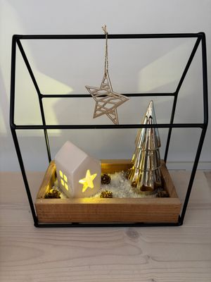 Winters tafereel : 'huis'