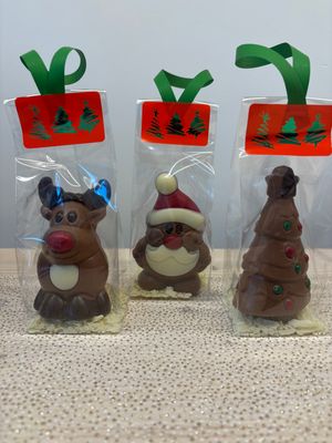 X-mas tree friends - chocolade