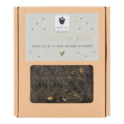 Thee : 'Je bent goud waard'