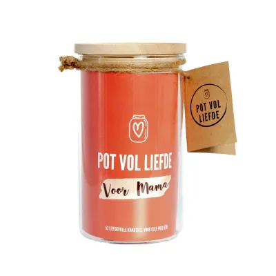 Pot vol liefde : "mama"