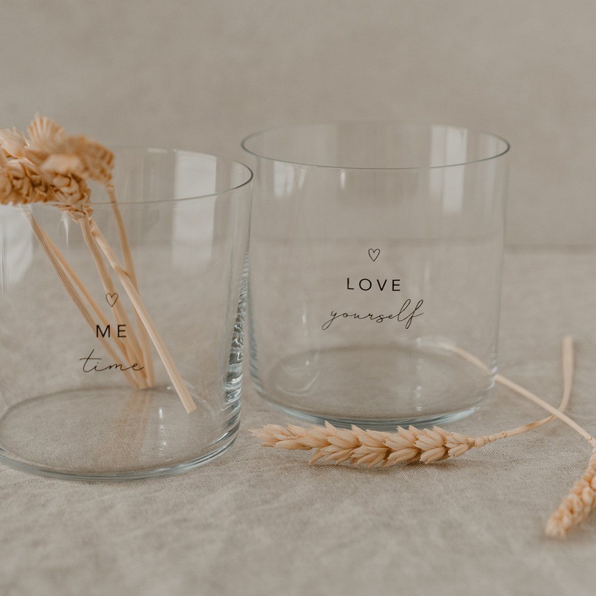 Set drinkglazen – selflove