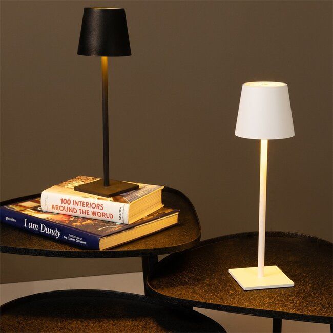 Tafellamp - LED - wit