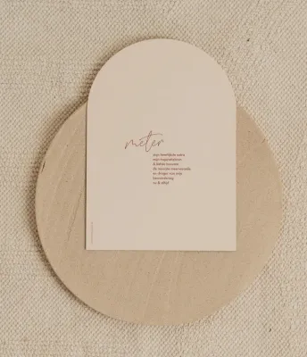 Ode (wenskaart) aan Meter of Peter