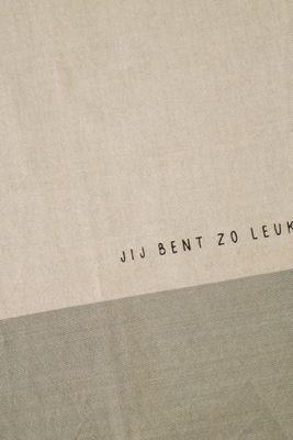 Keukenset ; 'jij bent zo leuk'