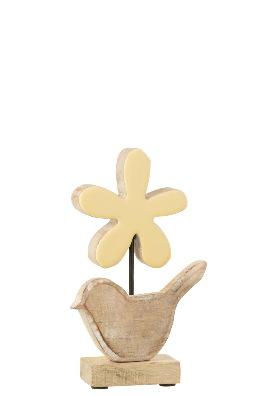 Houten bloem / vogel