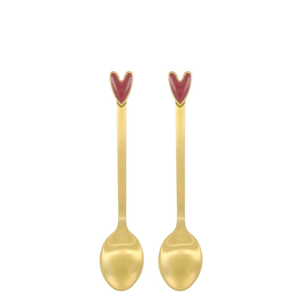 Liefdevolle set lepeltjes