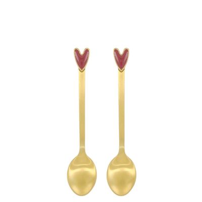 Liefdevolle set lepeltjes