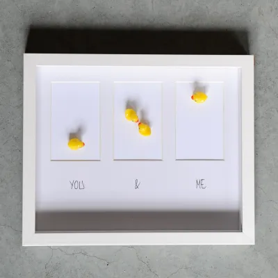 Duck art 'YOU &amp; ME'