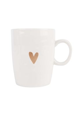 Liefdevolle mok met gouden hartje (vol)